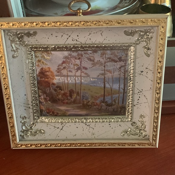 Art  Scenery Picture  Gold / Silver/White Frame by Eric Scott - Picture 1 of 10